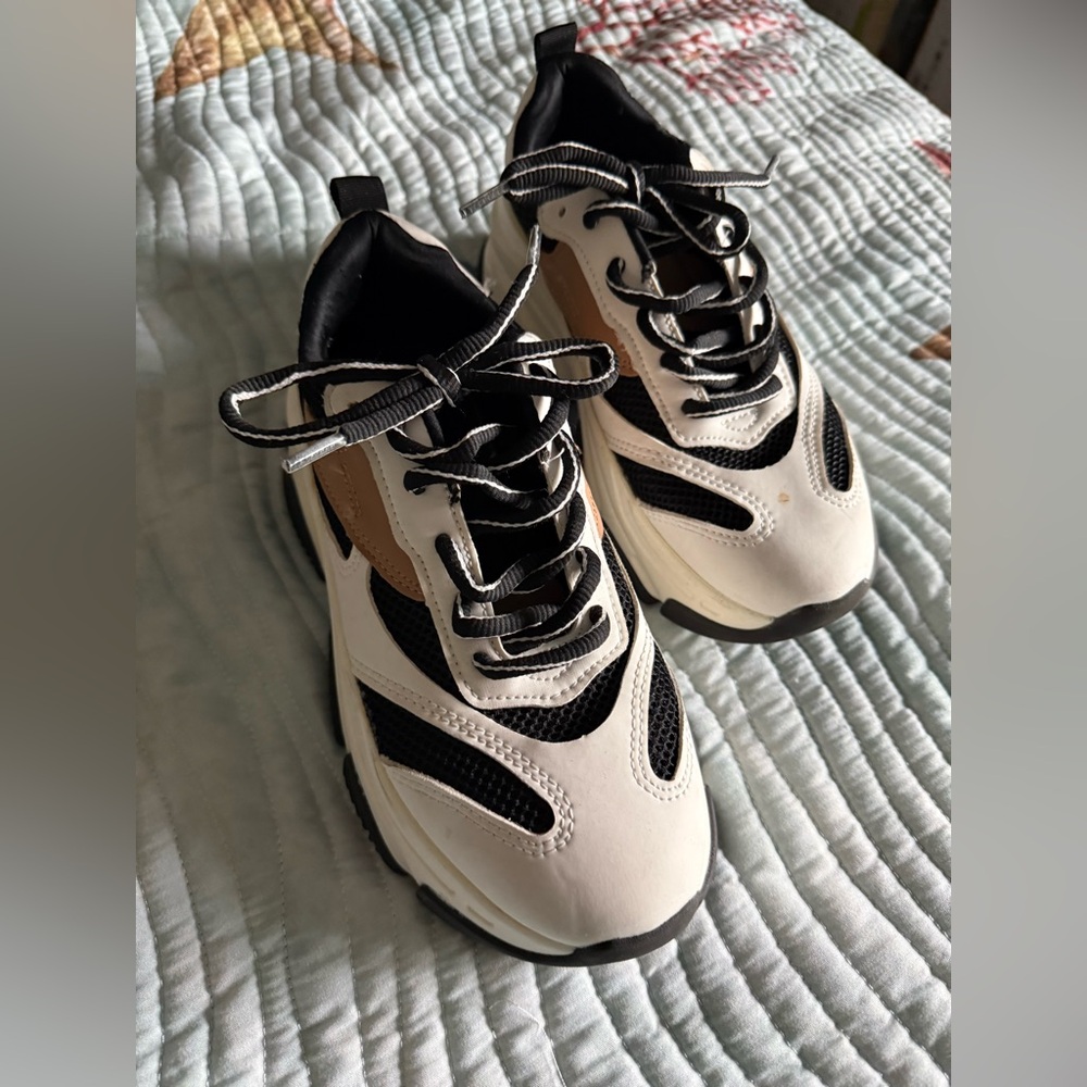 Torrid Black and White Sneakers